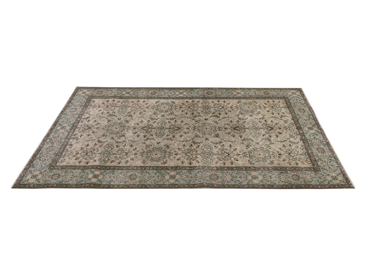 Turkish rug, Oushak Rug, Vintage Rug, Carpet rug, Area rug, Handmade Rug, Turkish Carpet, Vintage Carpet,Rug 4x7, Oushak Carpet, 9450