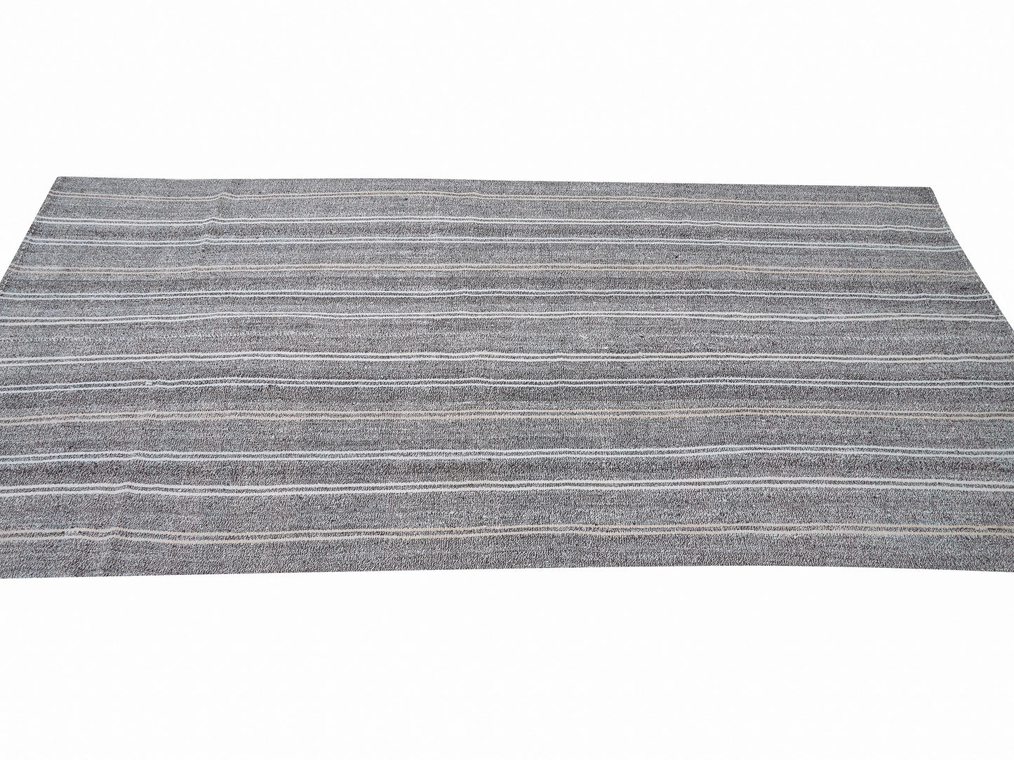 Area Vintage Kilim Rug, Turkish Unique Kilim Rug, Handmade Muted Kilim Rug, Neutral Floor Rug, Kilim Rug 5x9, Bedroom Rug, Gray Rug, 12209