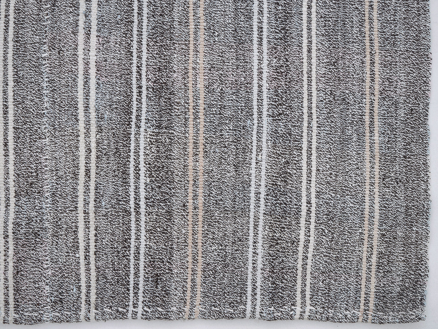 Area Vintage Kilim Rug, Turkish Unique Kilim Rug, Handmade Muted Kilim Rug, Neutral Floor Rug, Kilim Rug 5x9, Bedroom Rug, Gray Rug, 12209