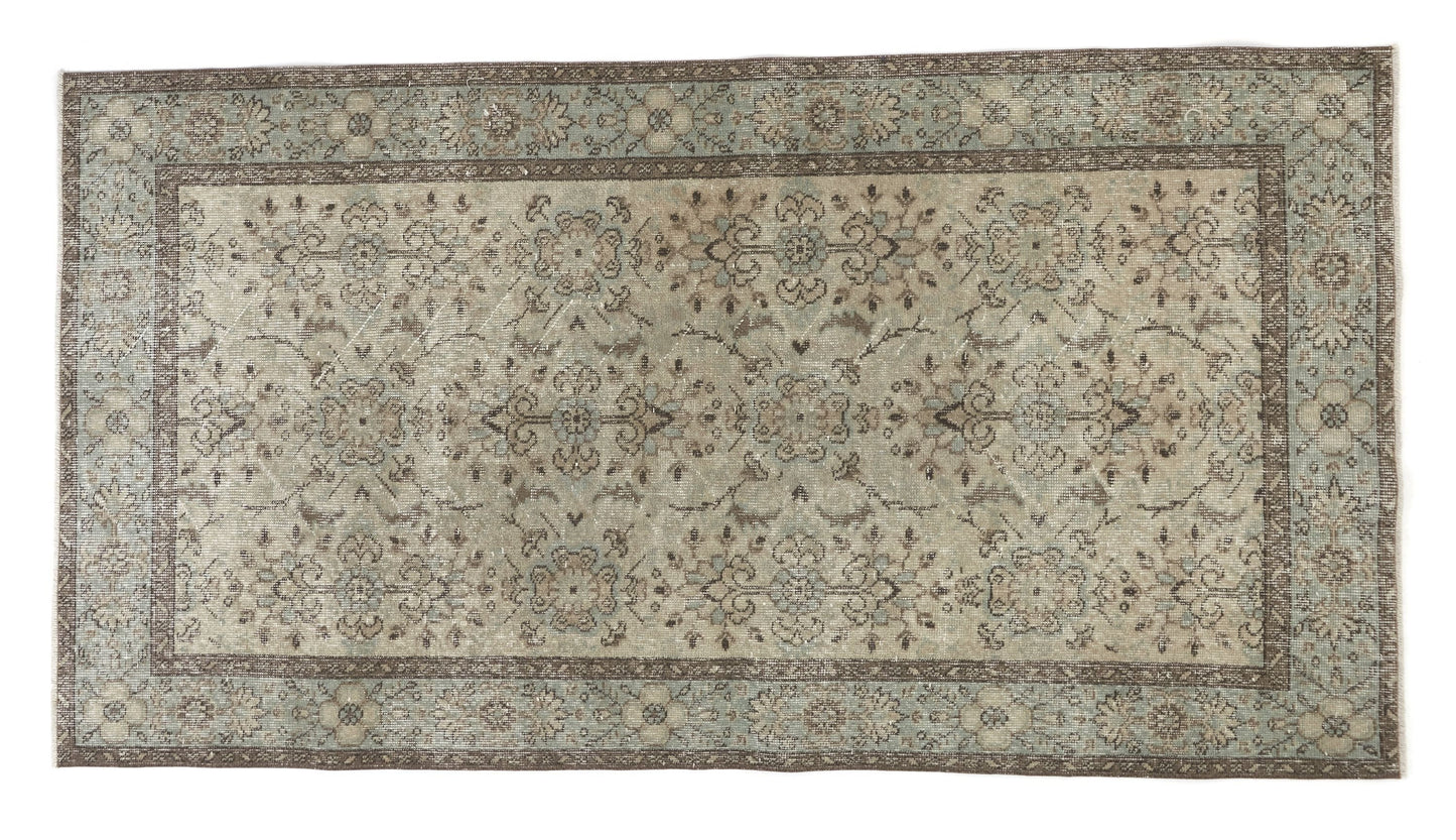Turkish rug, Oushak Rug, Vintage Rug, Carpet rug, Area rug, Handmade Rug, Turkish Carpet, Vintage Carpet,Rug 4x7, Oushak Carpet, 9450