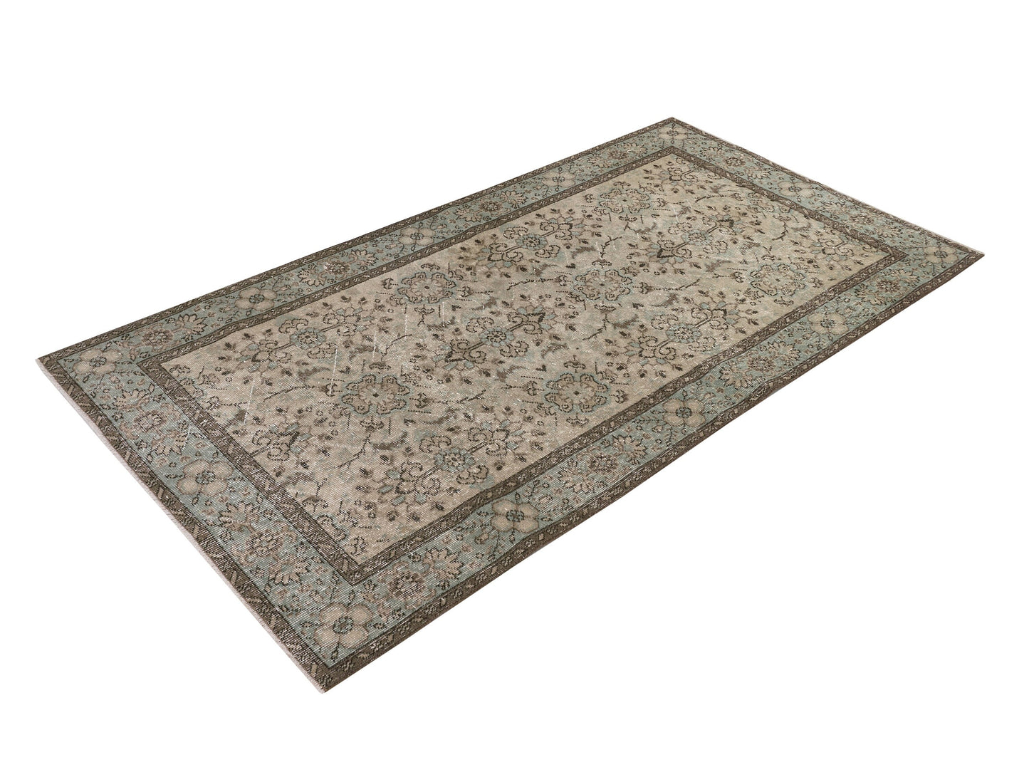 Turkish rug, Oushak Rug, Vintage Rug, Carpet rug, Area rug, Handmade Rug, Turkish Carpet, Vintage Carpet,Rug 4x7, Oushak Carpet, 9450