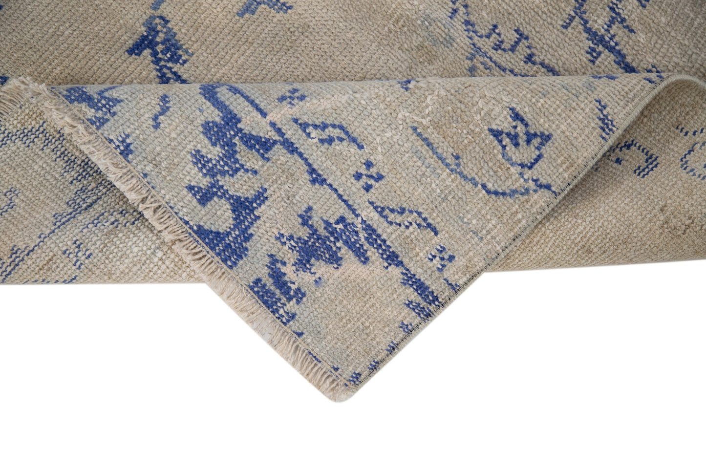 3x8 One of a kind Antique Kitchen Hallway Oushak Vintage Carpet Turkish Rug Runner, 7430