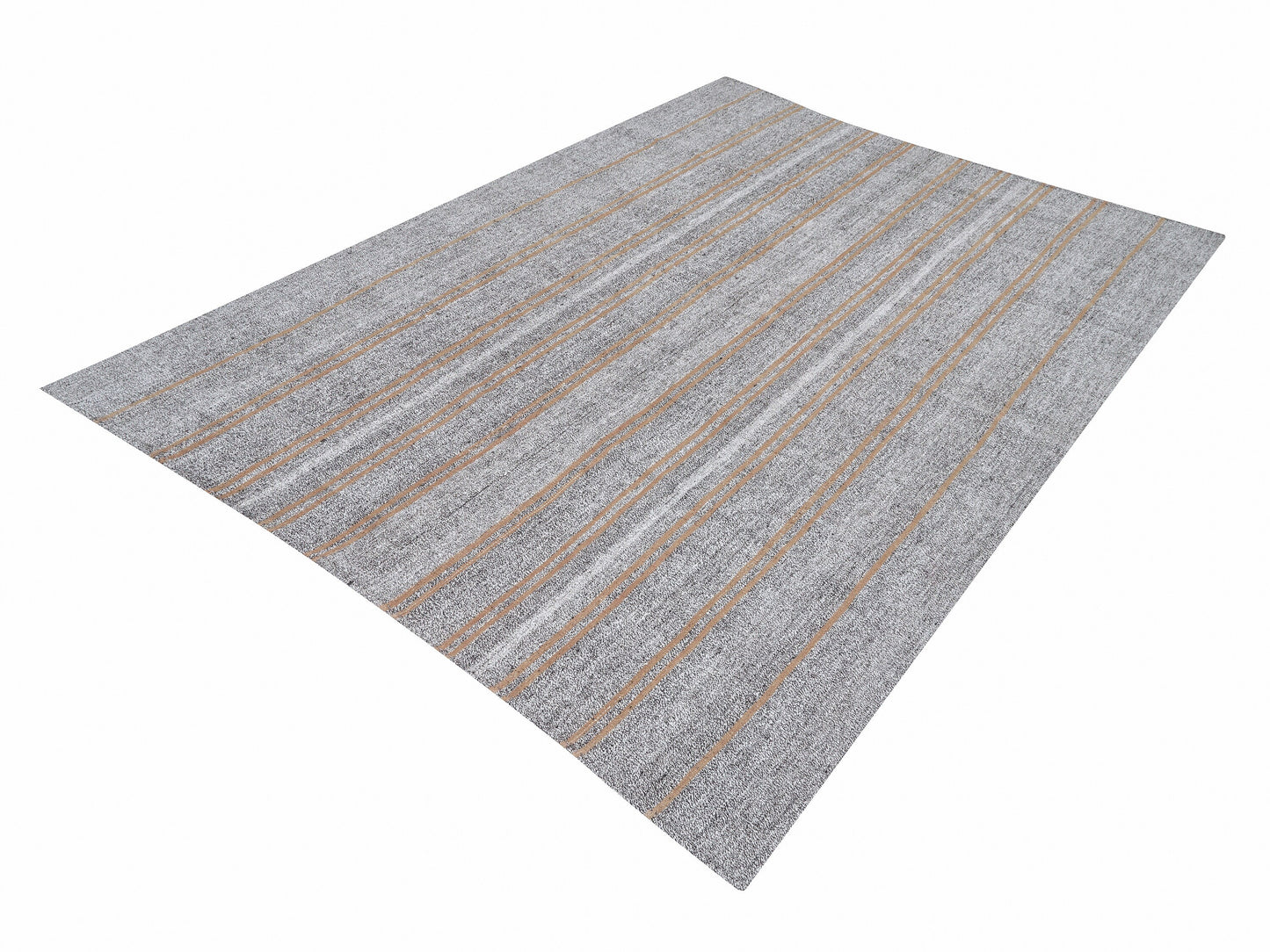 Handmade Area Kilim Rug, Turkish Antique Kilim Rug, Vintage Faded Kilim Rug, Coastal Decor, Gray Rug, Bedroom Rug, Kilim Rug 7x9, 12218