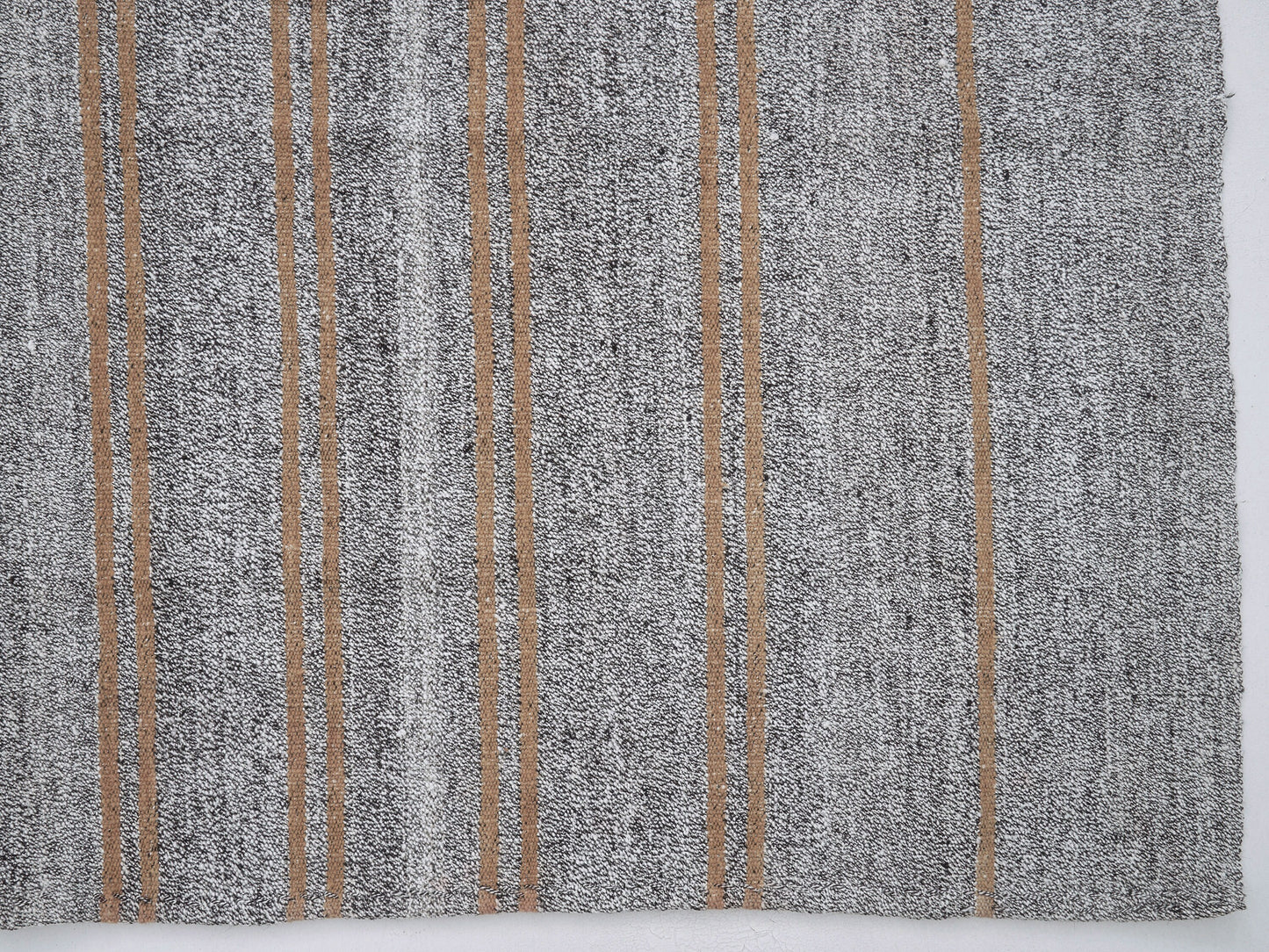 Handmade Area Kilim Rug, Turkish Antique Kilim Rug, Vintage Faded Kilim Rug, Coastal Decor, Gray Rug, Bedroom Rug, Kilim Rug 7x9, 12218