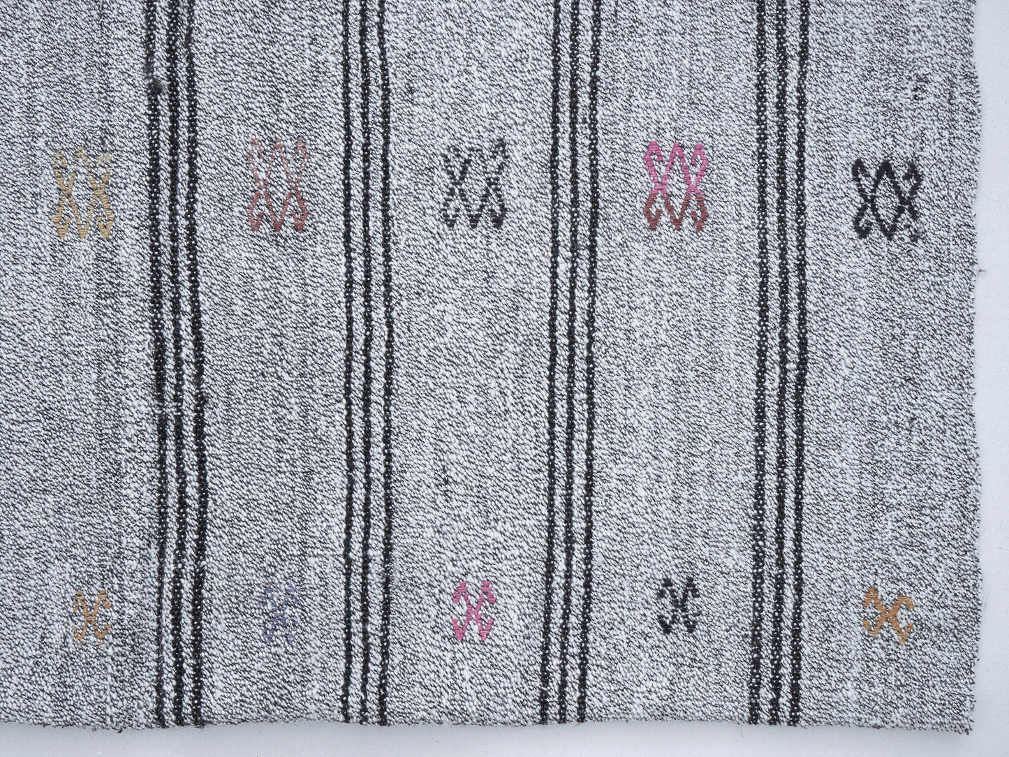 Vintage Runner, Handmade Runner Rug, Turkish Runner, Neutral Faded Rug, Kilim Runner, Long Runner, Runner Rug 4x9, Scandinavian Rug, 12224