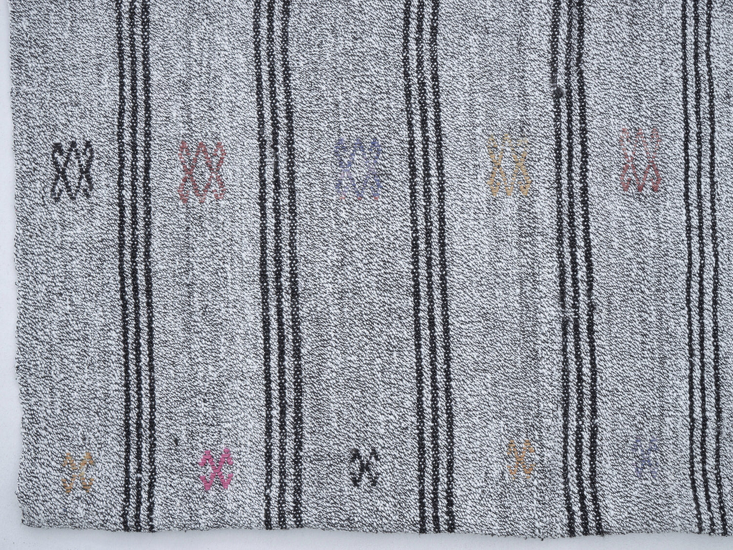Vintage Runner, Handmade Runner Rug, Turkish Runner, Neutral Faded Rug, Kilim Runner, Long Runner, Runner Rug 4x9, Scandinavian Rug, 12224
