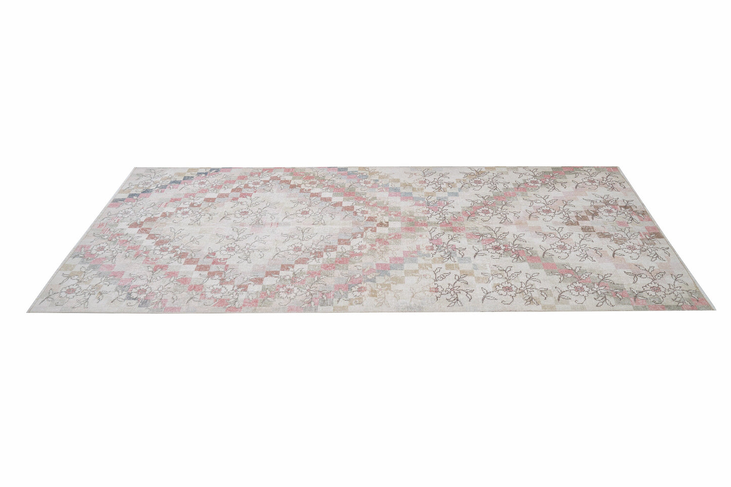 Handmade Area Rug, Turkish Vintage Rug, Oushak Unique Rug, Neutral Muted Rug, Bedroom Rug, Coastal Decor, Rug 4x8, Turkish Carpet, 12395