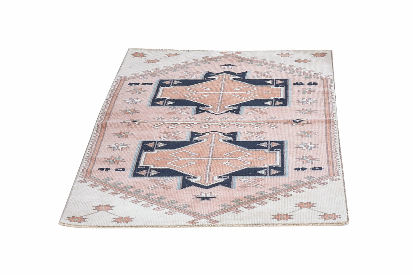 Handmade Area Rug, Vintage Oushak Rug, Turkish Rug, Neutral Unique Rug, Living Room Rug, Turkey Rug, Rug 3x4, Vintage Carpet, 12292