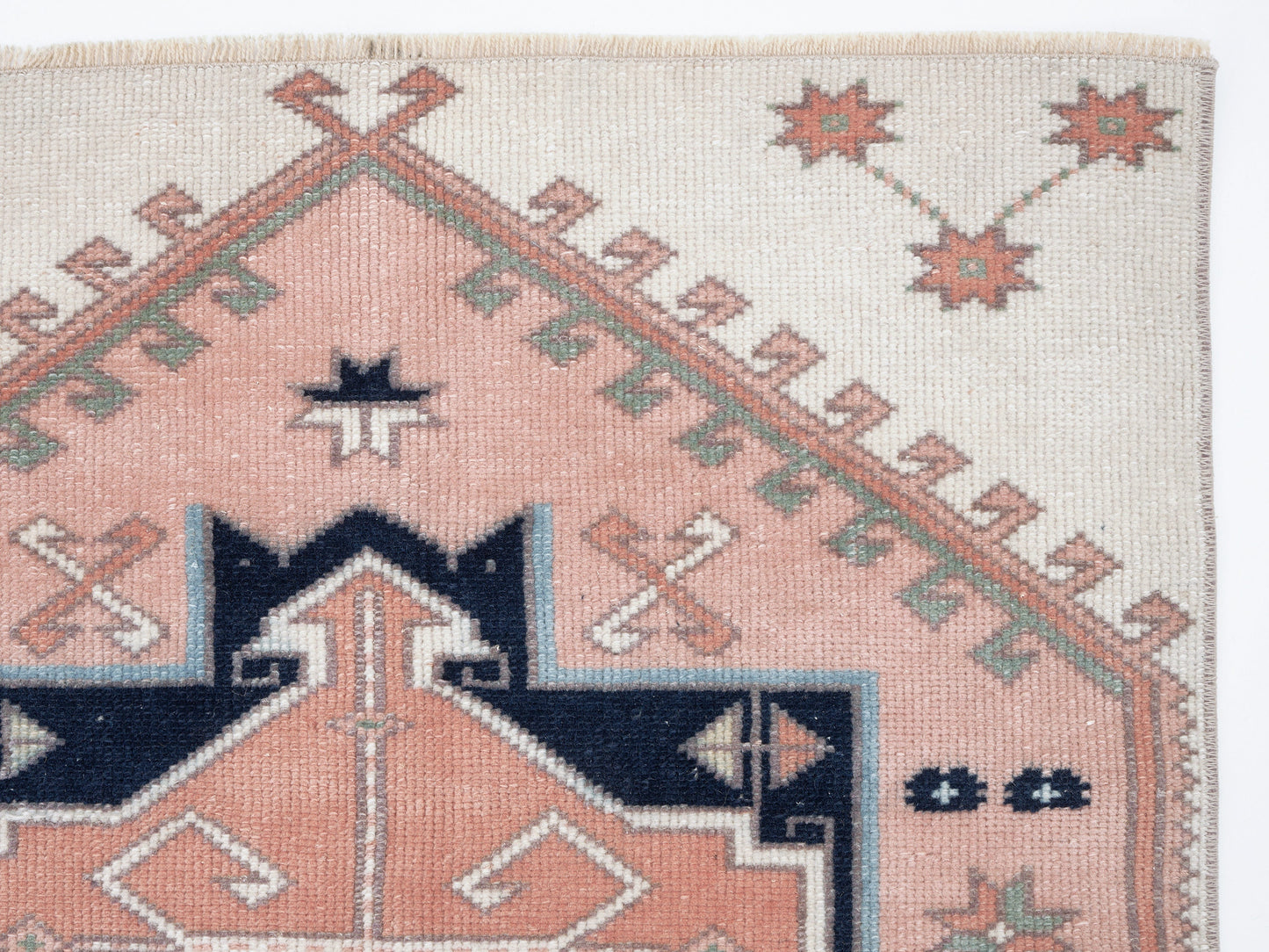 Handmade Area Rug, Vintage Oushak Rug, Turkish Rug, Neutral Unique Rug, Living Room Rug, Turkey Rug, Rug 3x4, Vintage Carpet, 12292