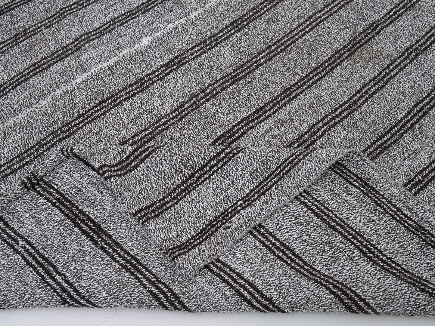 Turkish Vintage Kilim Rug, Area Faded Kilim Rug, Handmade Muted Kilim Rug, Scandinavian Rug, Gray Rug, Rug Kilim, Kilim Rug 7x9, 12185