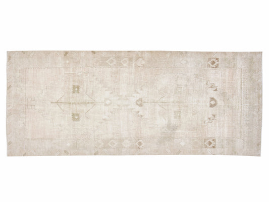 Turkish Vintage Oushak Rug, Handmade Area Antique Rug, Office Rug, Turkey Rug, Scandinavian Rug, Carpet Rug, Rug 5x10, Vintage Carpet, 12505