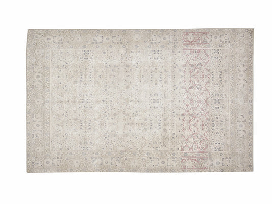 Oushak Area Rug, Turkish Vintage Handmade Rug, Neutral Faded Rug, Turkish Carpet, Carpet Rug, Scandinavian Rug, Rug 4x6, Turkey Rug, 12455