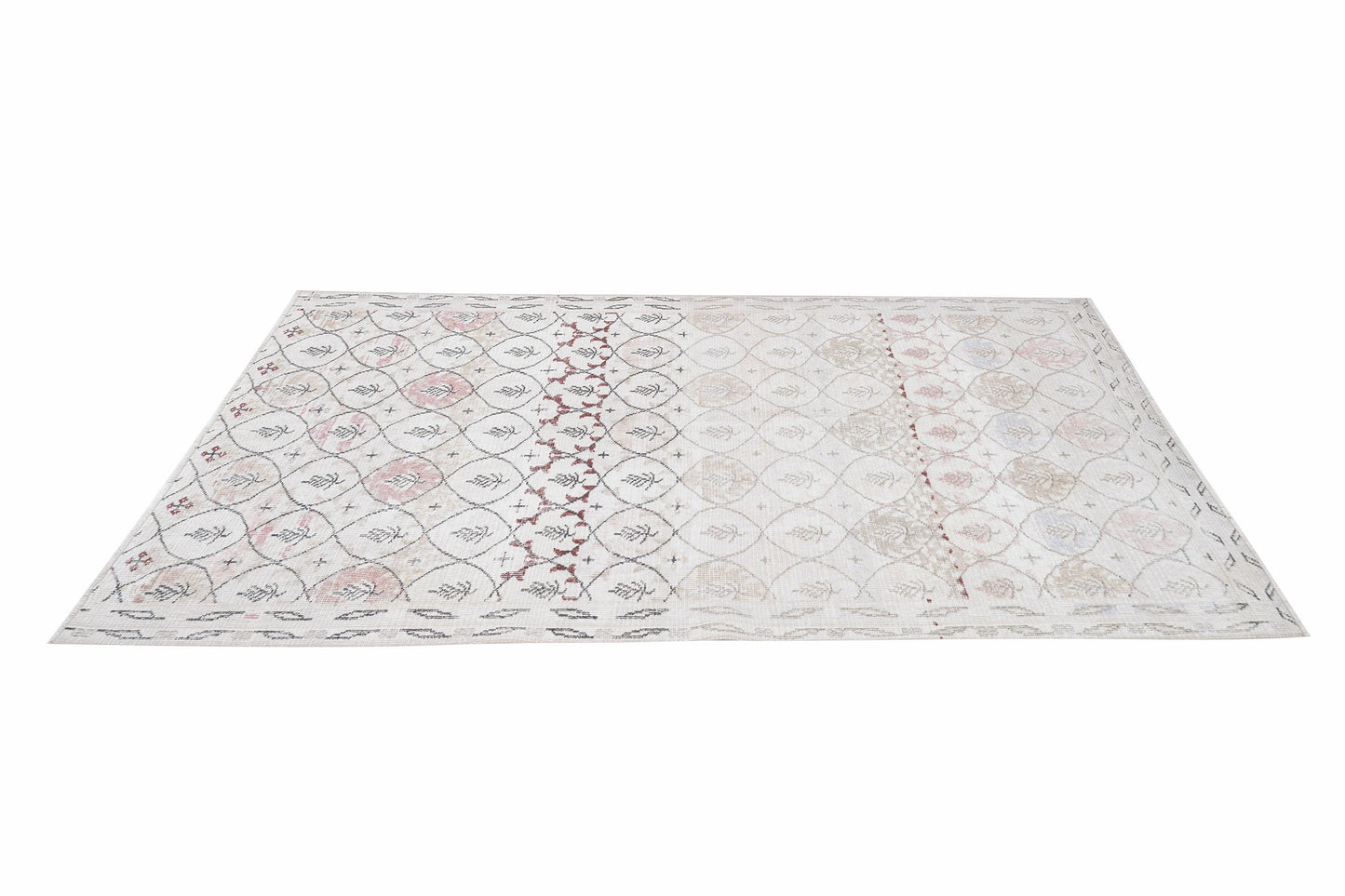Handmade Rug, Vintage Rug, Oushak Rug, Turkish Rug, Area Rug, Neutral Rug, Living Room Rug, Contemporary Decor, Turkey Rug, Rug 4x7, 12337