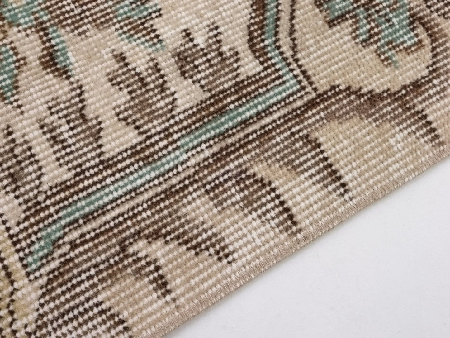 Vintage Rug, Beige rug 7x10, Handmade Rug, Turkish rug, Anatolia rug, Faded rug, Neutral Oushak rug, One of a kind rug,Made in Turkey, 10285