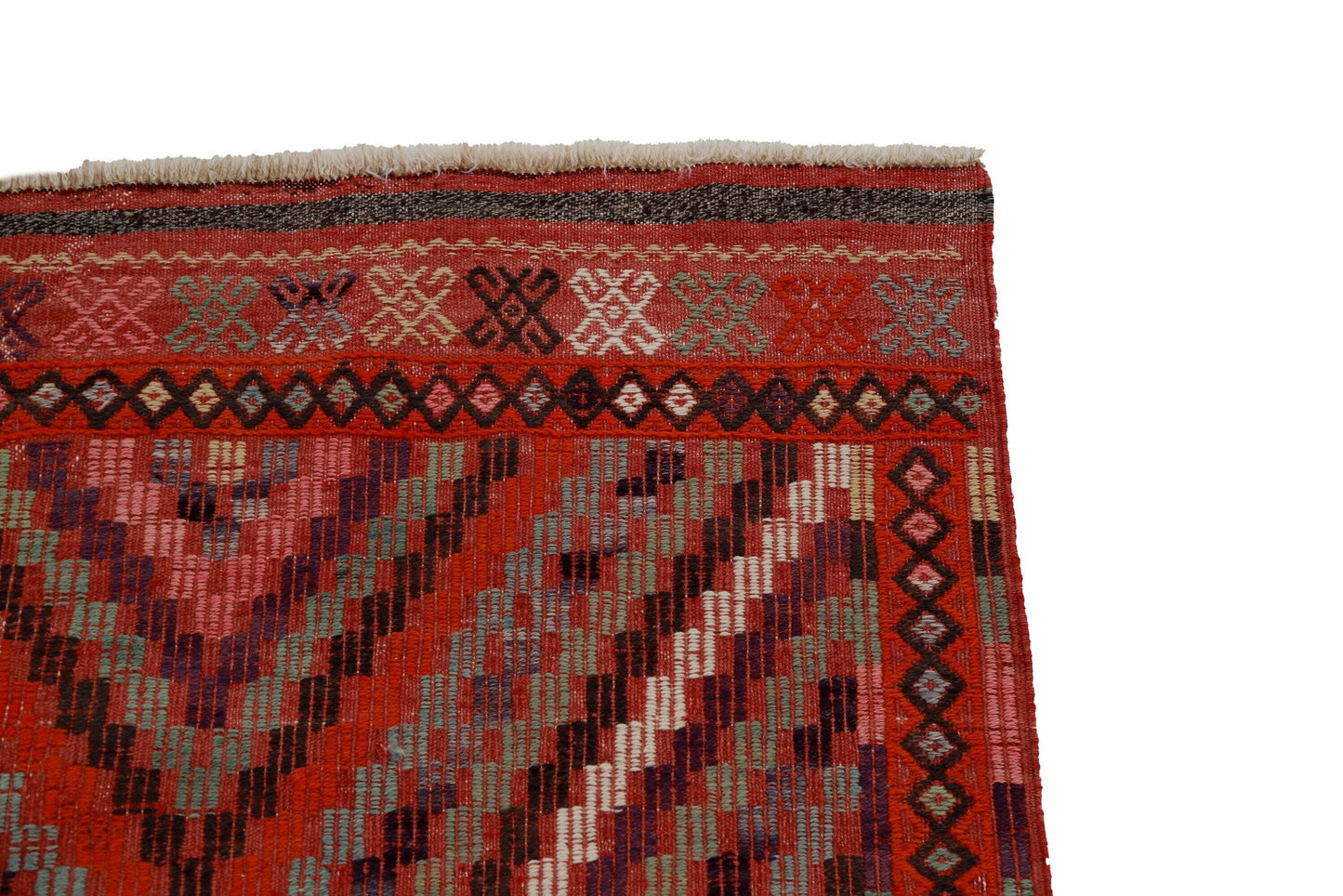 Kilim Rug, One of a Kind, Turkish Rug Ethnic, Vintage Rug Boho, Area Kilim Rug, Handmade Decorative Rug, Turkish Kilim Rug 6x10, 2878