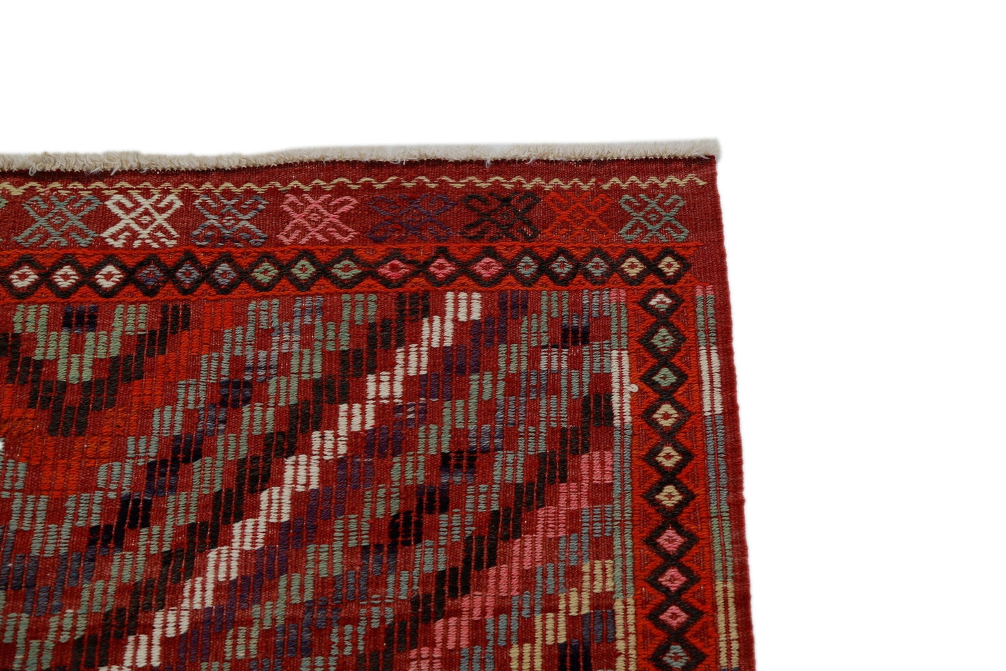 Kilim Rug, One of a Kind, Turkish Rug Ethnic, Vintage Rug Boho, Area Kilim Rug, Handmade Decorative Rug, Turkish Kilim Rug 6x10, 2878