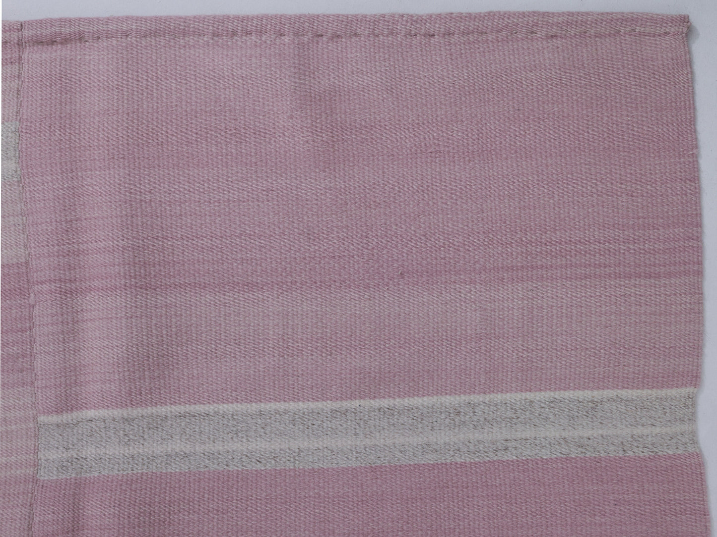 Pink Kilim Rug 10x13, Turkish Handmade Kilim Rug, Area Striped Pink Kilim Rug, Neutral Rug, Oversize Kilim Rug, Large Rug, Pink Rug, 11254