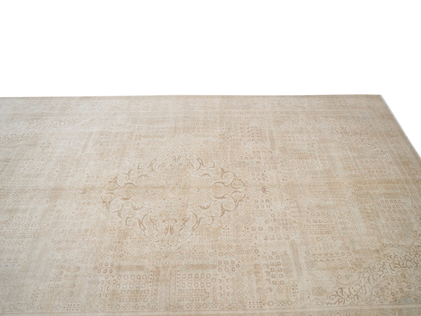 Turkish Handmade Area Rug, Vintage Muted Rug, Oushak Faded Rug, Living Room Rug, Scandinavian Rug, Turkey Rug, Neutral Rug, Rug 6x10, 9501