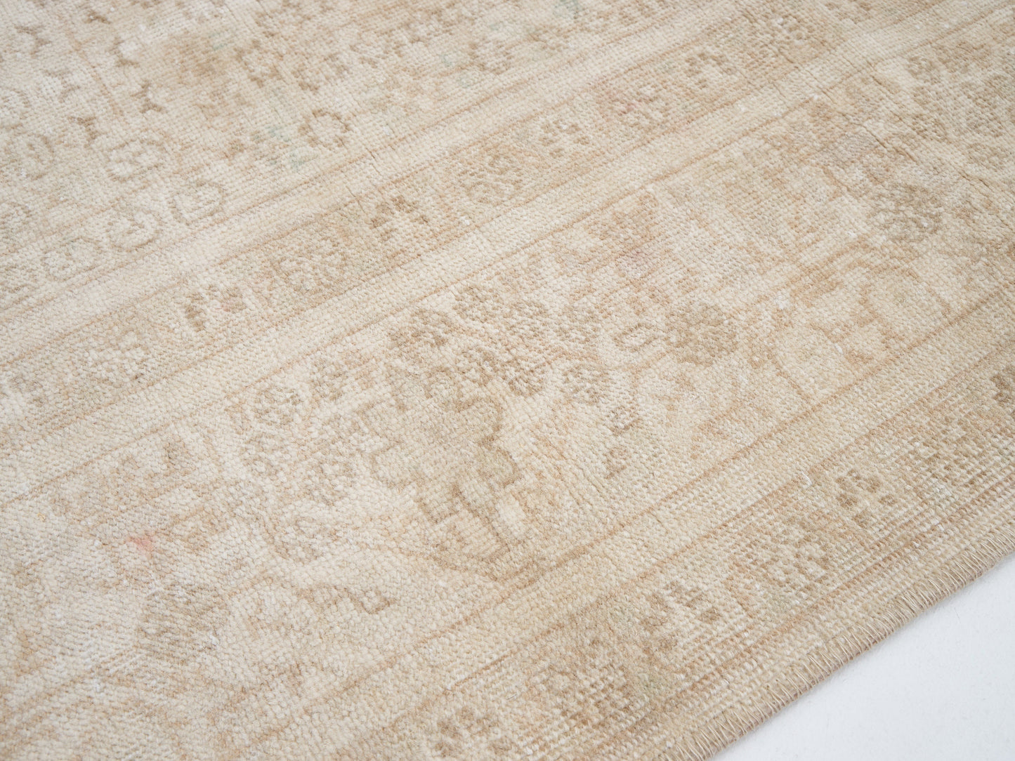 Turkish Handmade Area Rug, Vintage Muted Rug, Oushak Faded Rug, Living Room Rug, Scandinavian Rug, Turkey Rug, Neutral Rug, Rug 6x10, 9501