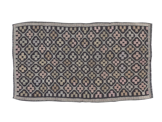 Kilim Rug 5x7, Turkish Kilim, Vintage Kilim, Handmade Area Faded Rug, Rug Kilim, Turkish Kilim Rug, Living Room Rug, Kilim Rug, 11197