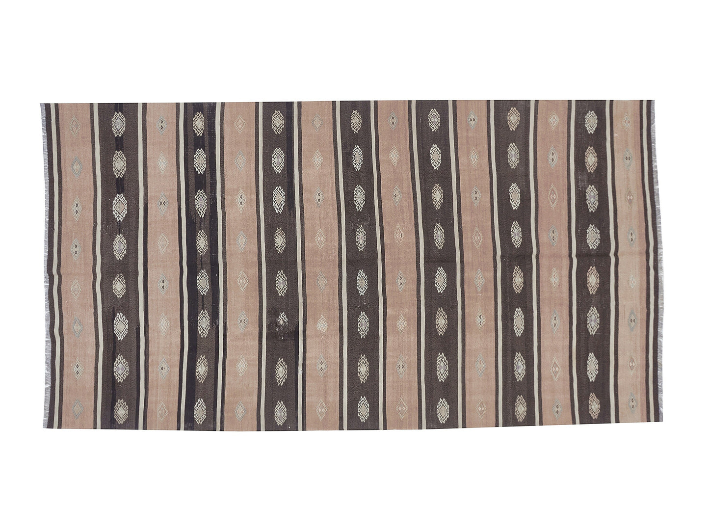 Turkish Kilim, Vintage Kilim, Kilim Rug, Area Faded Kilim Rug, Entryway Rug, Handmade Unique Eclectic Kilim Rug, Kilim Rug 6x10, 11190