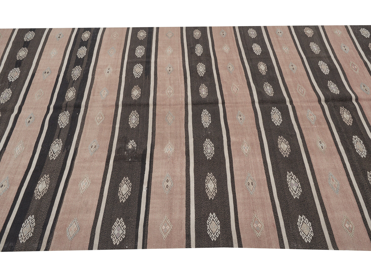 Turkish Kilim, Vintage Kilim, Kilim Rug, Area Faded Kilim Rug, Entryway Rug, Handmade Unique Eclectic Kilim Rug, Kilim Rug 6x10, 11190