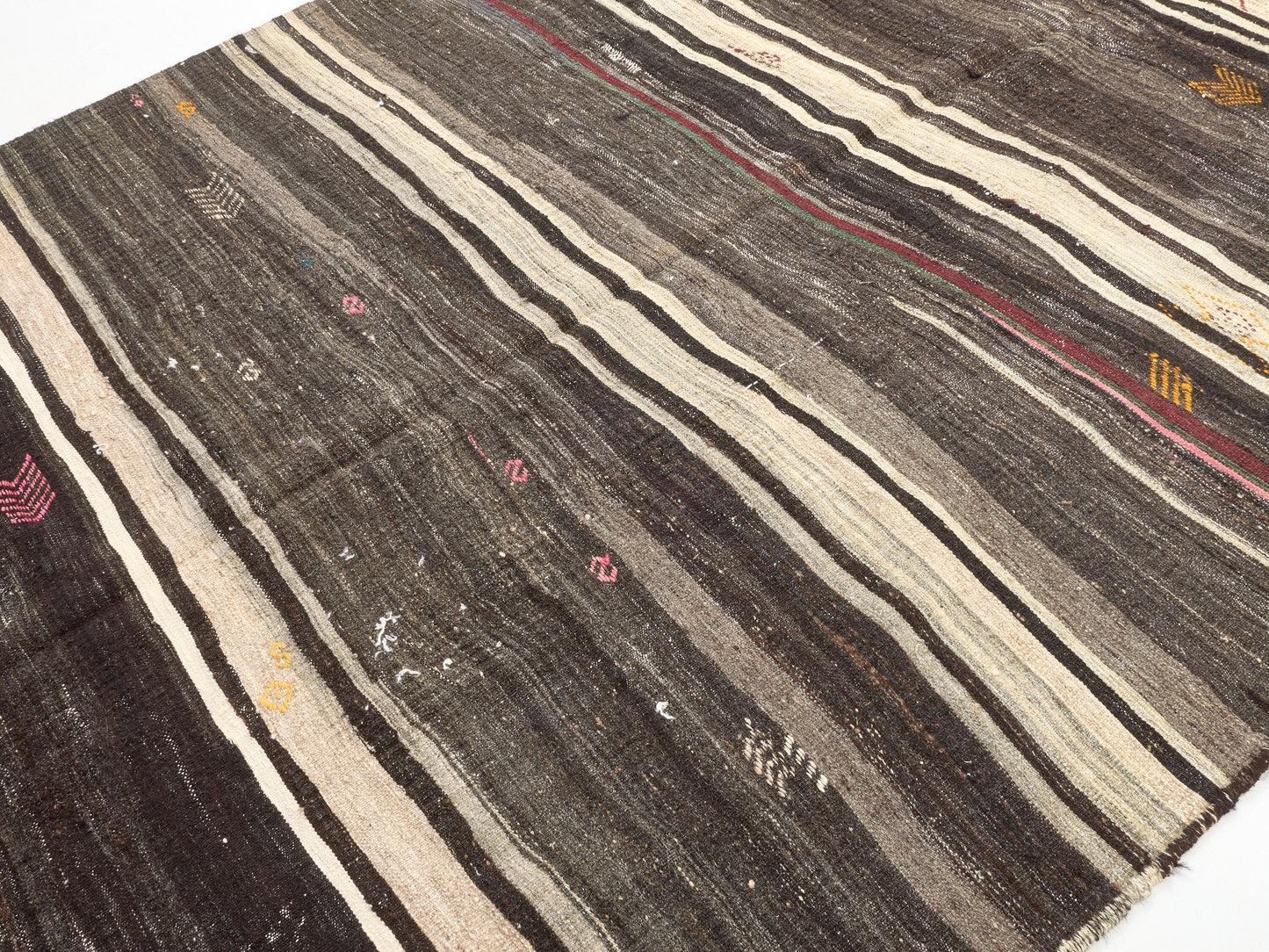 Vintage Kilim, Turkish Kilim, Kilim Rug 7x11, Rustic Kilim Rug, Handmade Primitive Unique Kilim Rug, Living Room Rug, Rug Kilim, 11028