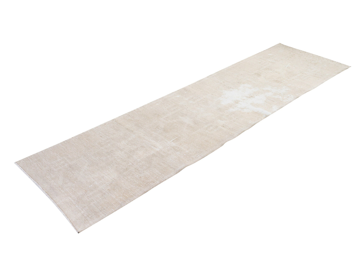 Turkish Runner, Oushak Vintage Runner, Carpet Runner, Long Runner, Floor Runner, Hallway Runner, Beige Coastal Rug, Runner Rug 3x11, 11112