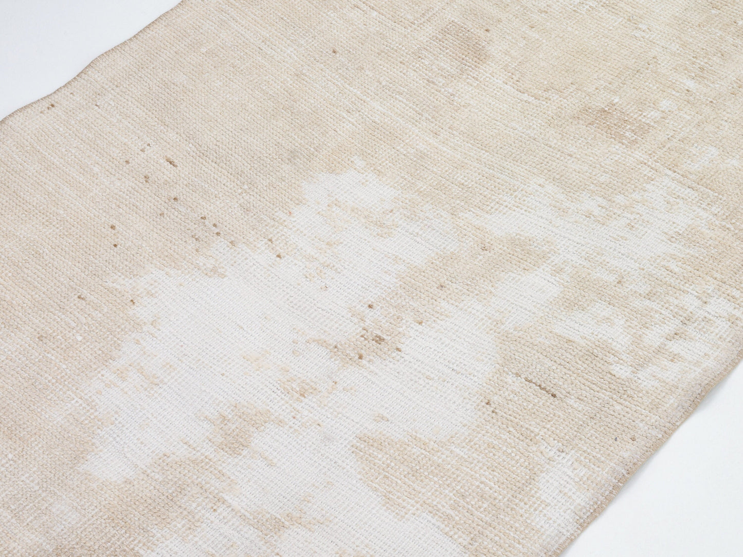Turkish Runner, Oushak Vintage Runner, Carpet Runner, Long Runner, Floor Runner, Hallway Runner, Beige Coastal Rug, Runner Rug 3x11, 11112