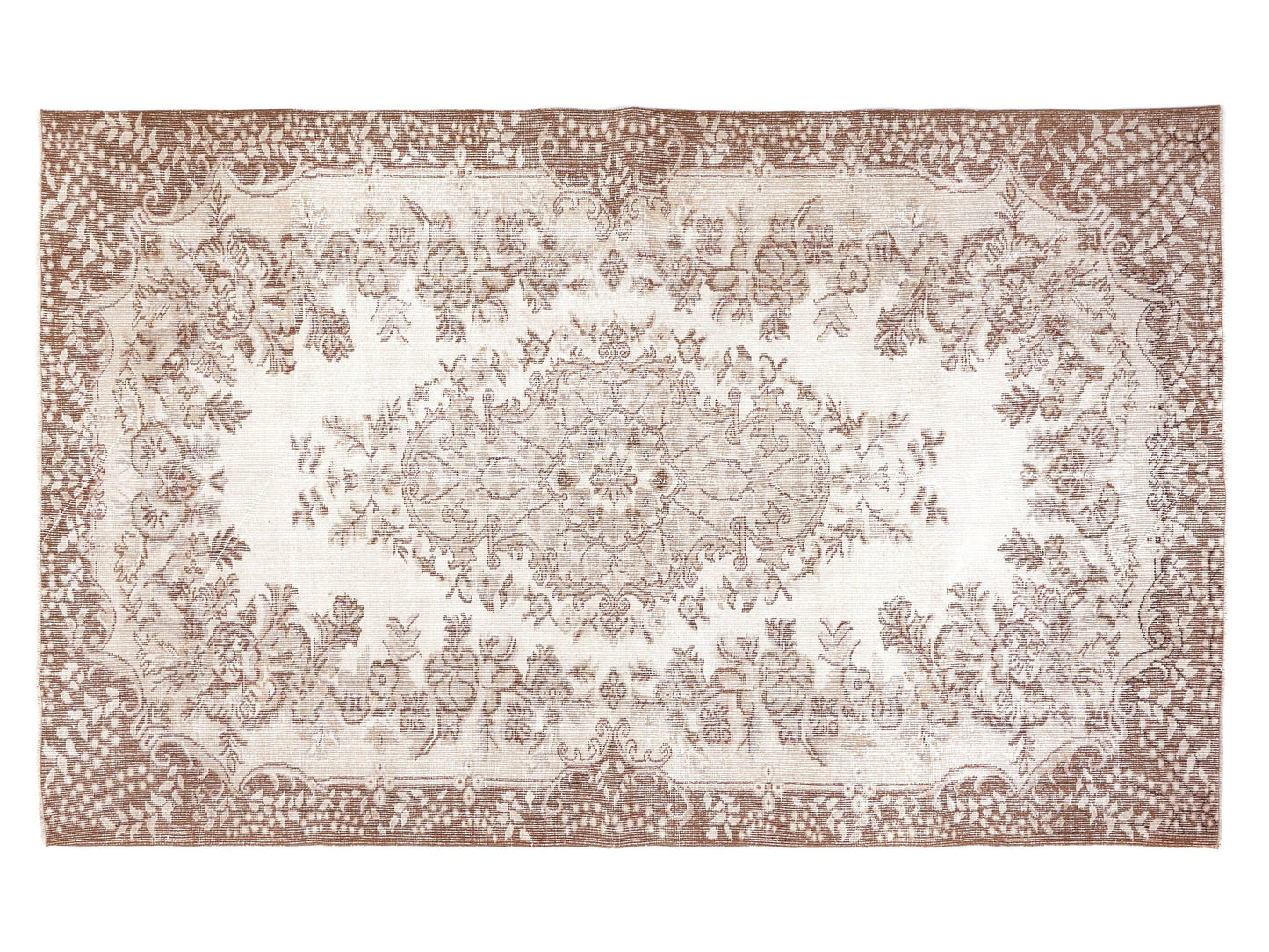 Oushak Rug, Turkish Handmade Area Rug, Vintage Unique Rustic Rug, Turkey Rug, Neutral Rug, Primitive Rug, Kid Room Rug, Rug 5x9, 10390