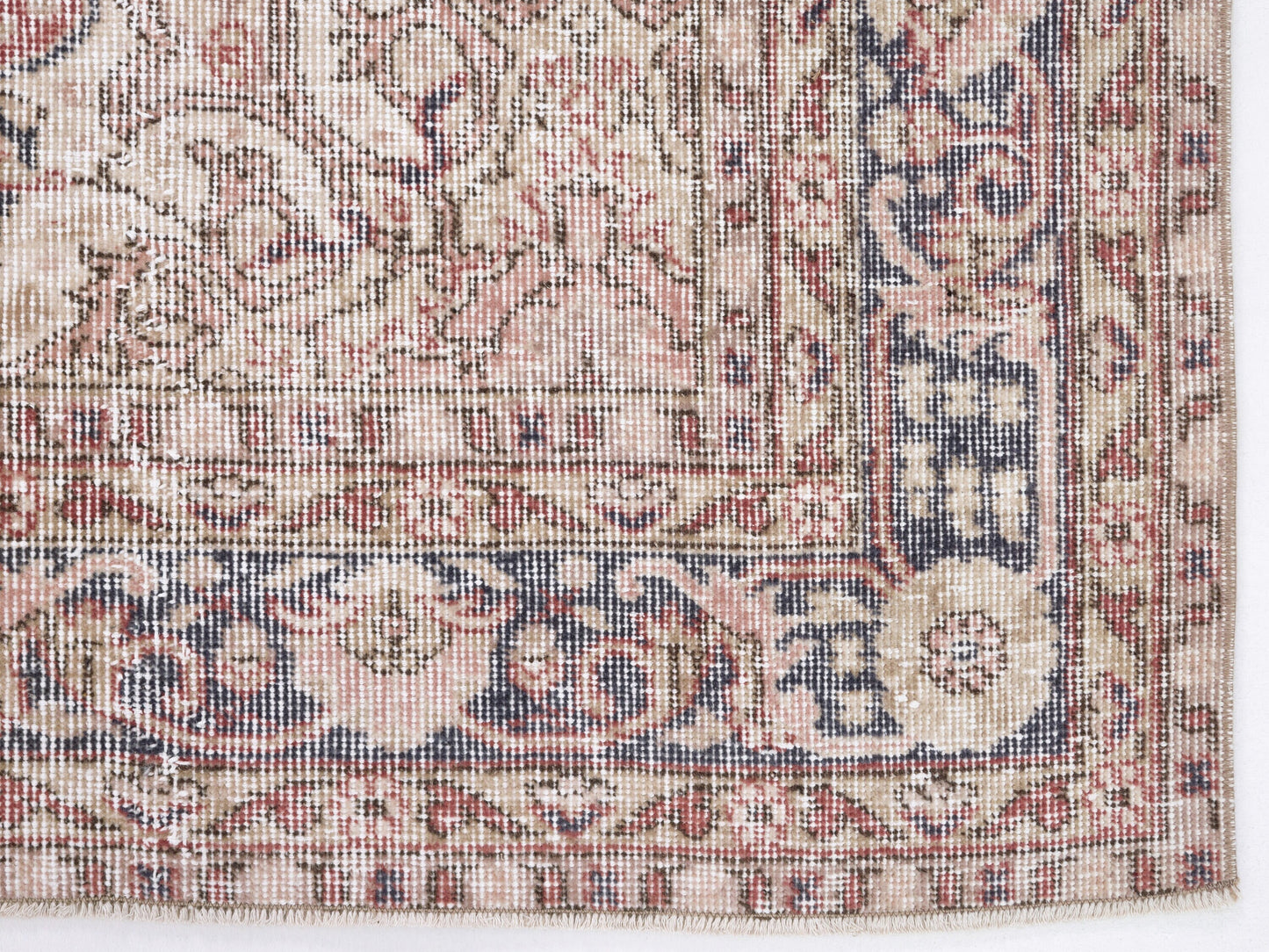 Turkish Rug, Vintage Antique Rug, Oushak Rug 6x9, Handmade Ethnic Rug, Area Bohemian Rug, Entryway Rug, Turkey Rug, Carpet Rug, 10412