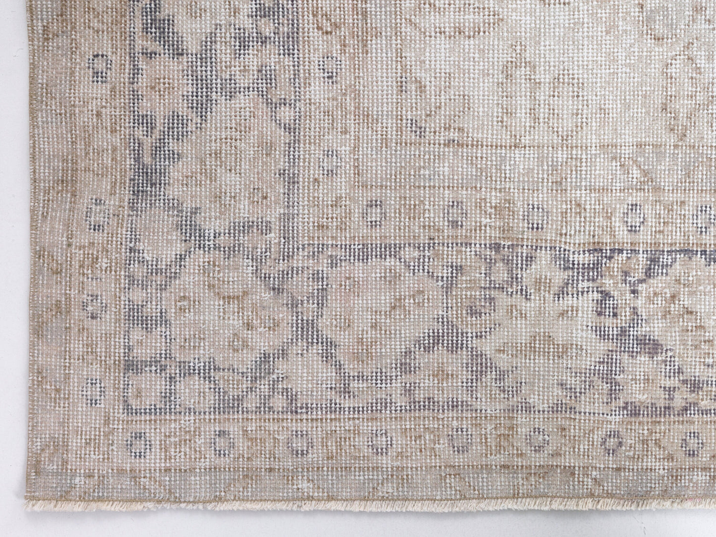 Turkish Rug, Coastal Decor, Vintage Handmade Muted Rug, Neutral Area Faded Rug, Oushak Unique Rug, Turkey Rug, Rug 6x10, Bedroom Rug, 10430