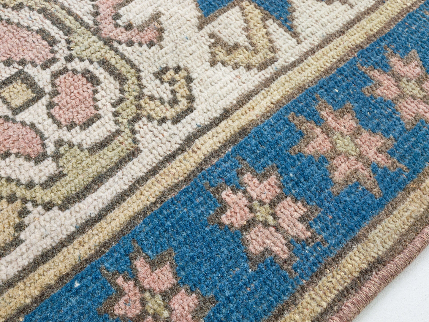 Area Rug 6x9, Handmade Rug, Entryway Rug, Turkish Oushak Faded Rug, Vintage Anatolia Rug, Carpet Rug, Turkish Carpet, Neutral Rug, 9064