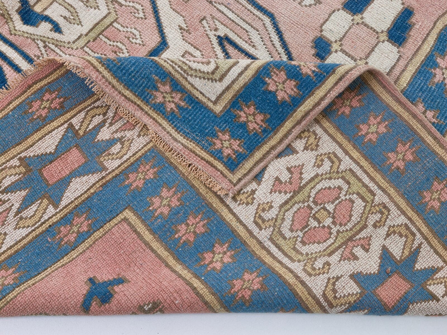 Area Rug 6x9, Handmade Rug, Entryway Rug, Turkish Oushak Faded Rug, Vintage Anatolia Rug, Carpet Rug, Turkish Carpet, Neutral Rug, 9064