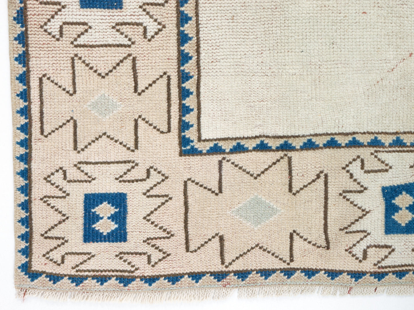 Contemporary Decor, Neutral Unique Rug, Oushak Rug 5x7, Turkish Handmade Area Rug, Vintage Floor Rug, Kid Room Rug, Turkish Carpet, 9486