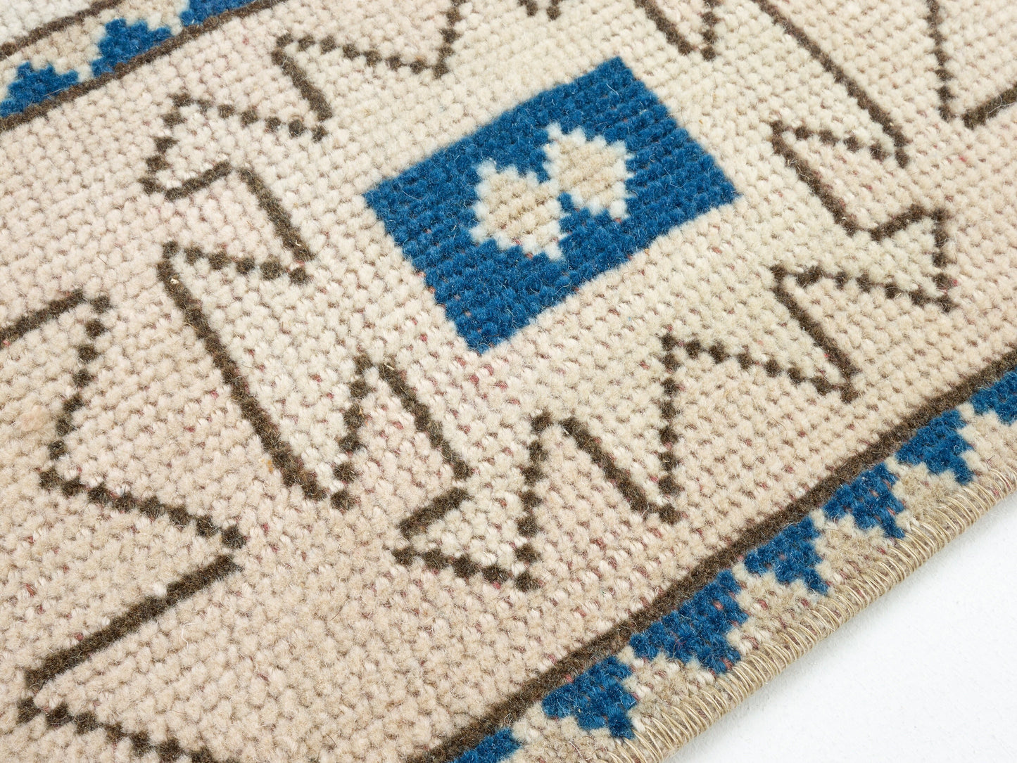 Contemporary Decor, Neutral Unique Rug, Oushak Rug 5x7, Turkish Handmade Area Rug, Vintage Floor Rug, Kid Room Rug, Turkish Carpet, 9486