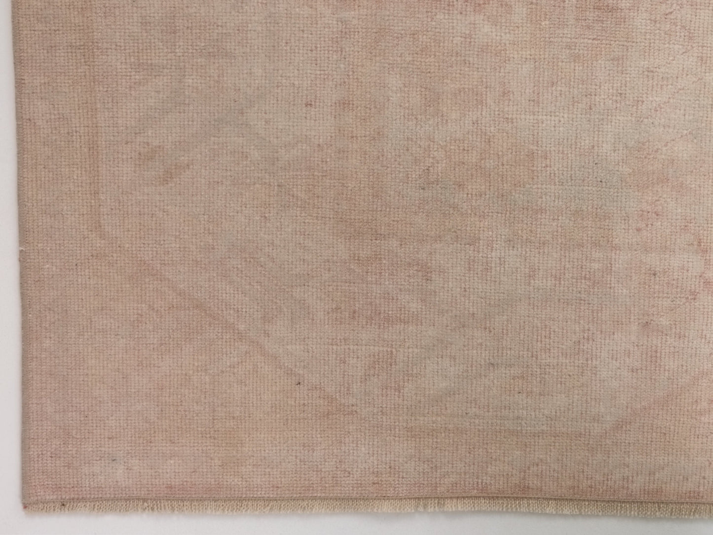 Faded rug, Oushak Rug, Vintage Rug, Turkish rug, 7x10 Rug, Handmade Rug, Small Oushak Rug, Neutral rug, Farmhouse decor, Unique rug, 9951