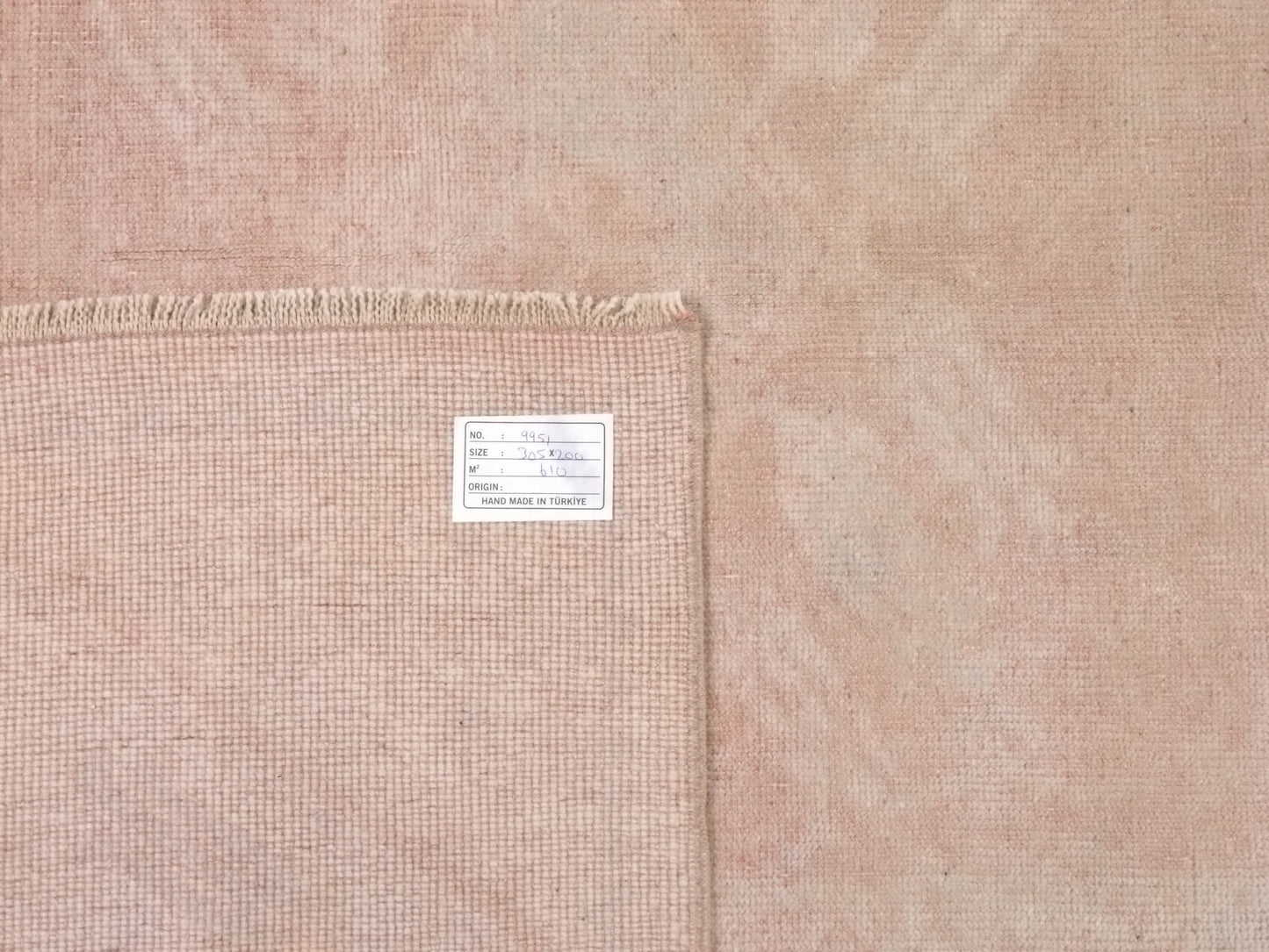 Faded rug, Oushak Rug, Vintage Rug, Turkish rug, 7x10 Rug, Handmade Rug, Small Oushak Rug, Neutral rug, Farmhouse decor, Unique rug, 9951