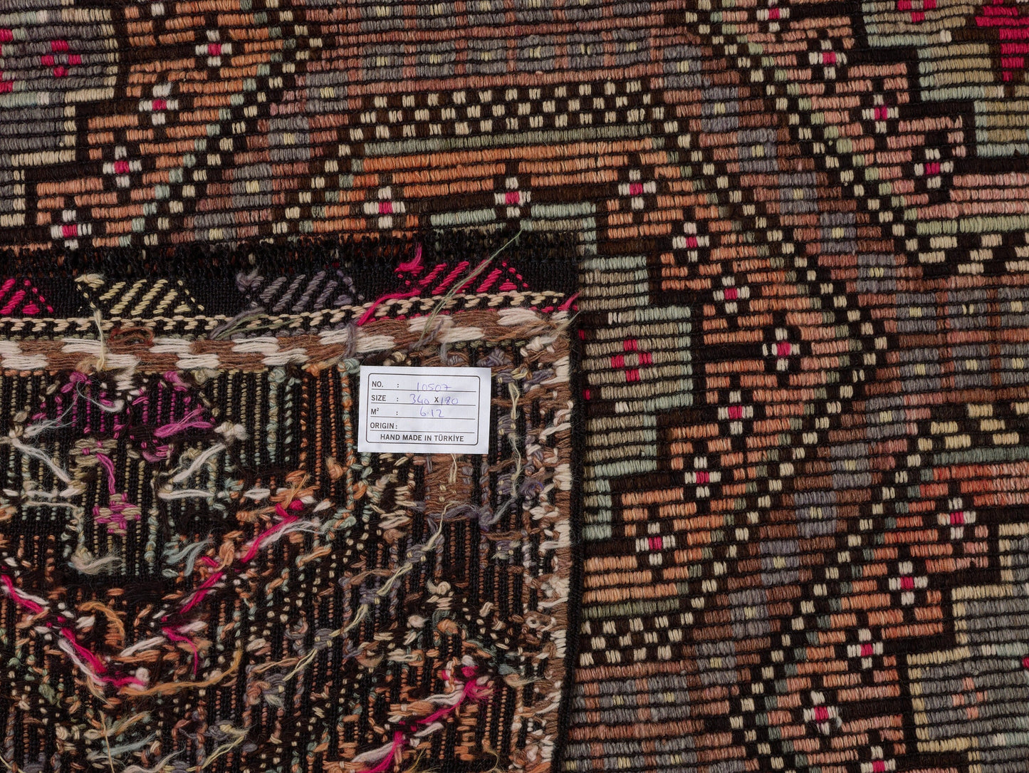 Kilim Rug 6x11, Turkish Kilim, Handmade Rug, Vintage Kilim, Turkish Vintage Kilim Rug, Neutral Rug, Kilim Rug, Entryway Rug, 10507