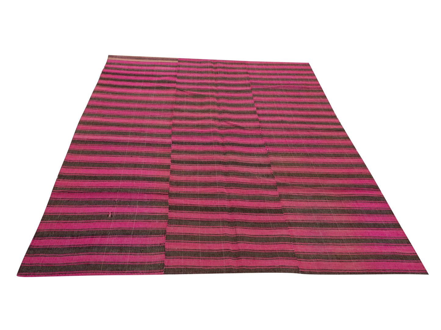 Colorful Vintage Turkish Kilim Rug 6x9 , Handmade Bohemian Area Kilim Rug, Entryway rug, Flat weave Rug, Eclectic decor, Wool rug, 9708