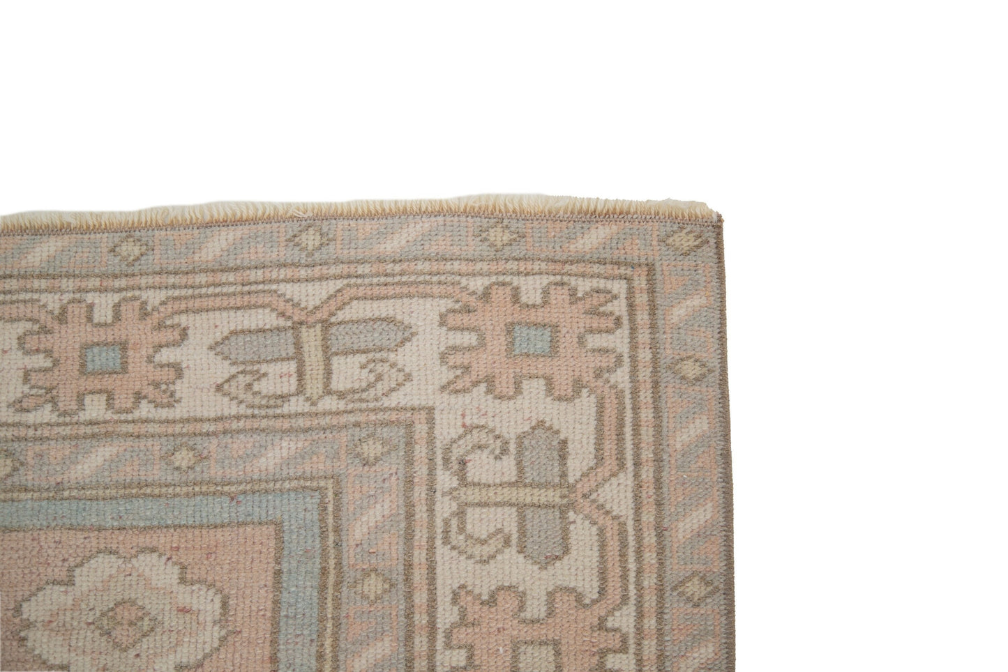 4x6 Rug Turkish, Oushak rug, Vintage Rug, Muted rug, Pastel rug, Carpet rug, Vintage Oushak Turkish Carpet ,Coastal decor,Bedroom rug,7332