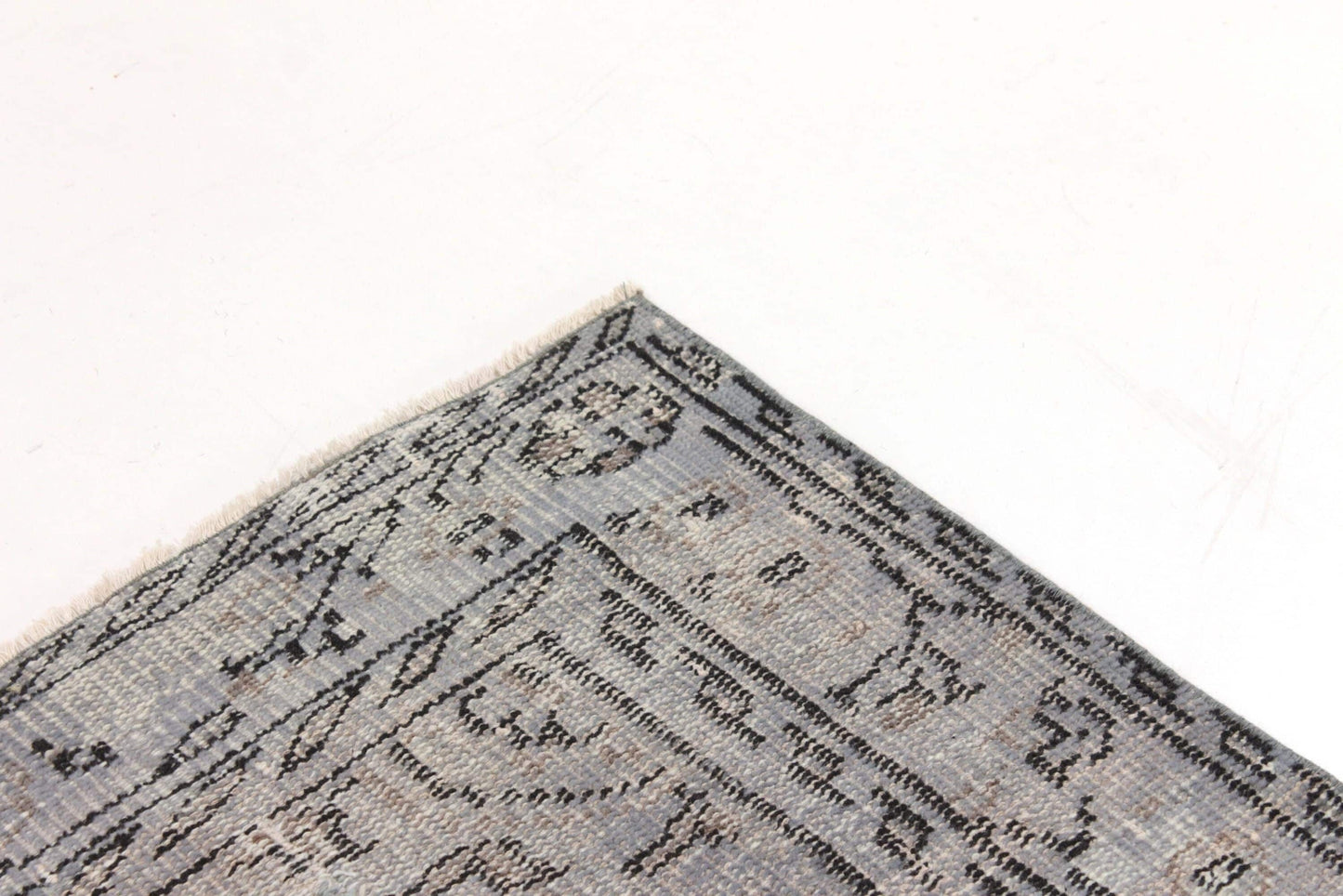 5x9 Turkish Rug Gray ,Vintage Rug, Oushak Rug ,Carpet Rug, Area Rug ,Handmade Rug, Overdye Rug,Gray Rug,Unique Rug,Turkey rug,3293