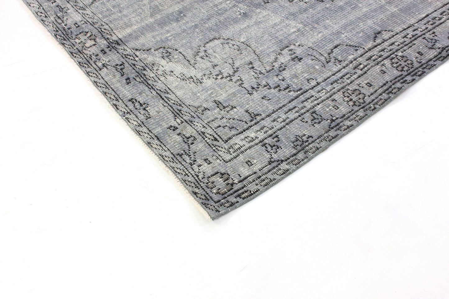 5x9 Turkish Rug Gray ,Vintage Rug, Oushak Rug ,Carpet Rug, Area Rug ,Handmade Rug, Overdye Rug,Gray Rug,Unique Rug,Turkey rug,3293