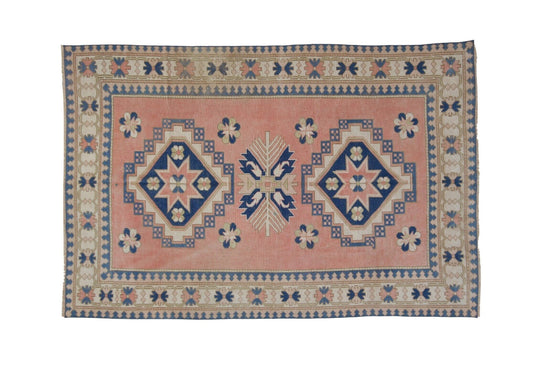 Turkish rug, Oushak rug, Area rug, Vintage rug, Mid-century rug, Decorative rug ,1970's Neutral rug ,Dining room rug, Minimalist rug,7730