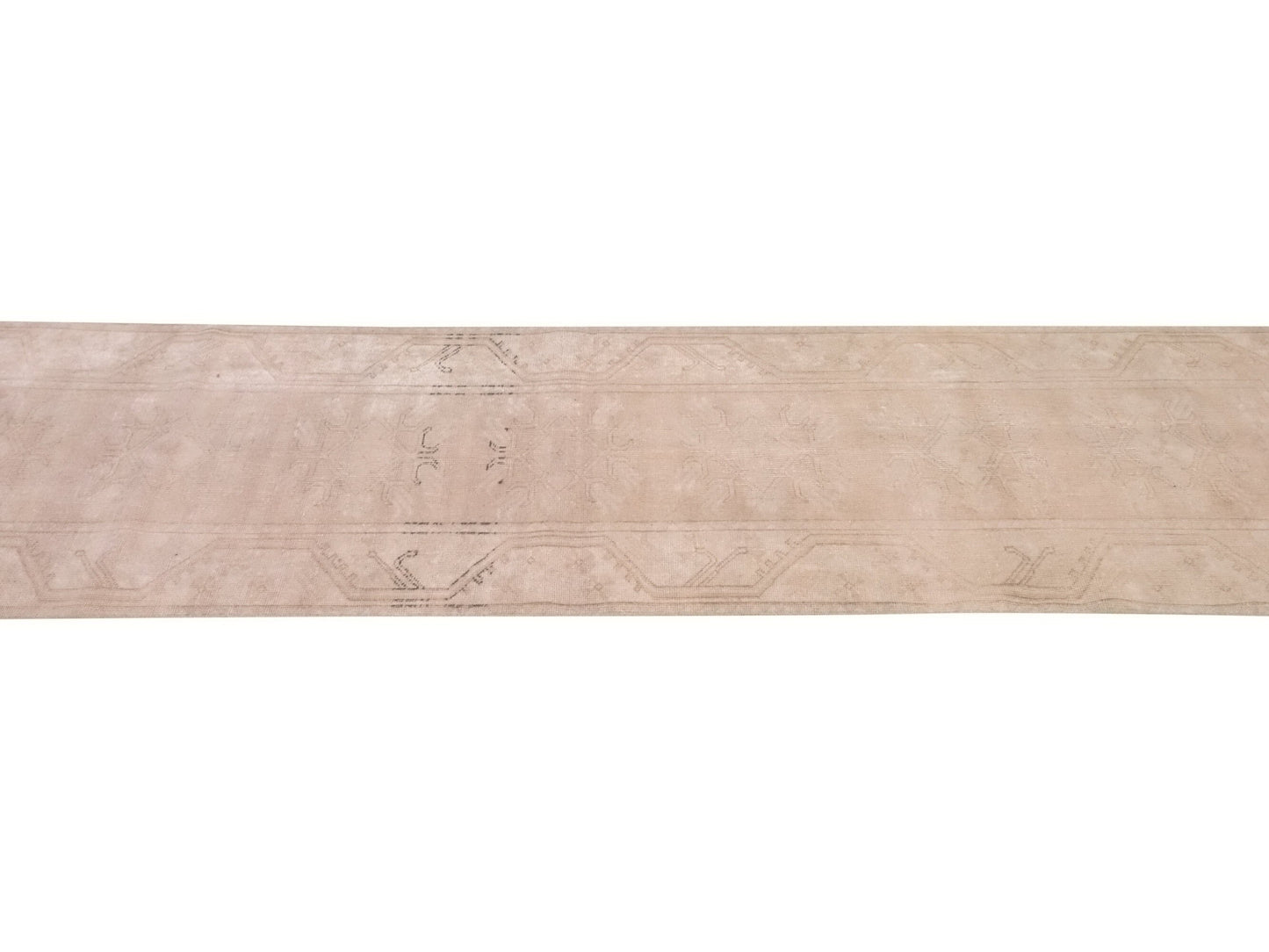 Vintage Hallway Runner, Oushak Turkish Runner Rug, Carpet Runner, Rug Runner 3x10, Kitchen Runner Rug, Bedroom rug, Entryway Rug, 9975