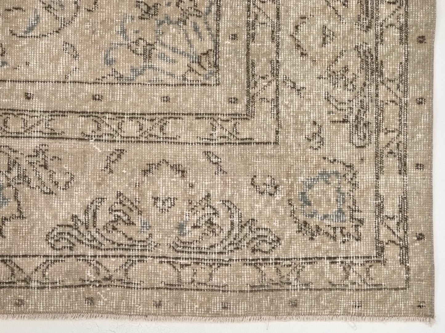 Antique Oushak Carpet rug, Vintage Turkish Area Rug, 7x11 Rug, Handmade Living room Rug, Turkish rug 7x11, One of a kind rug, 9588