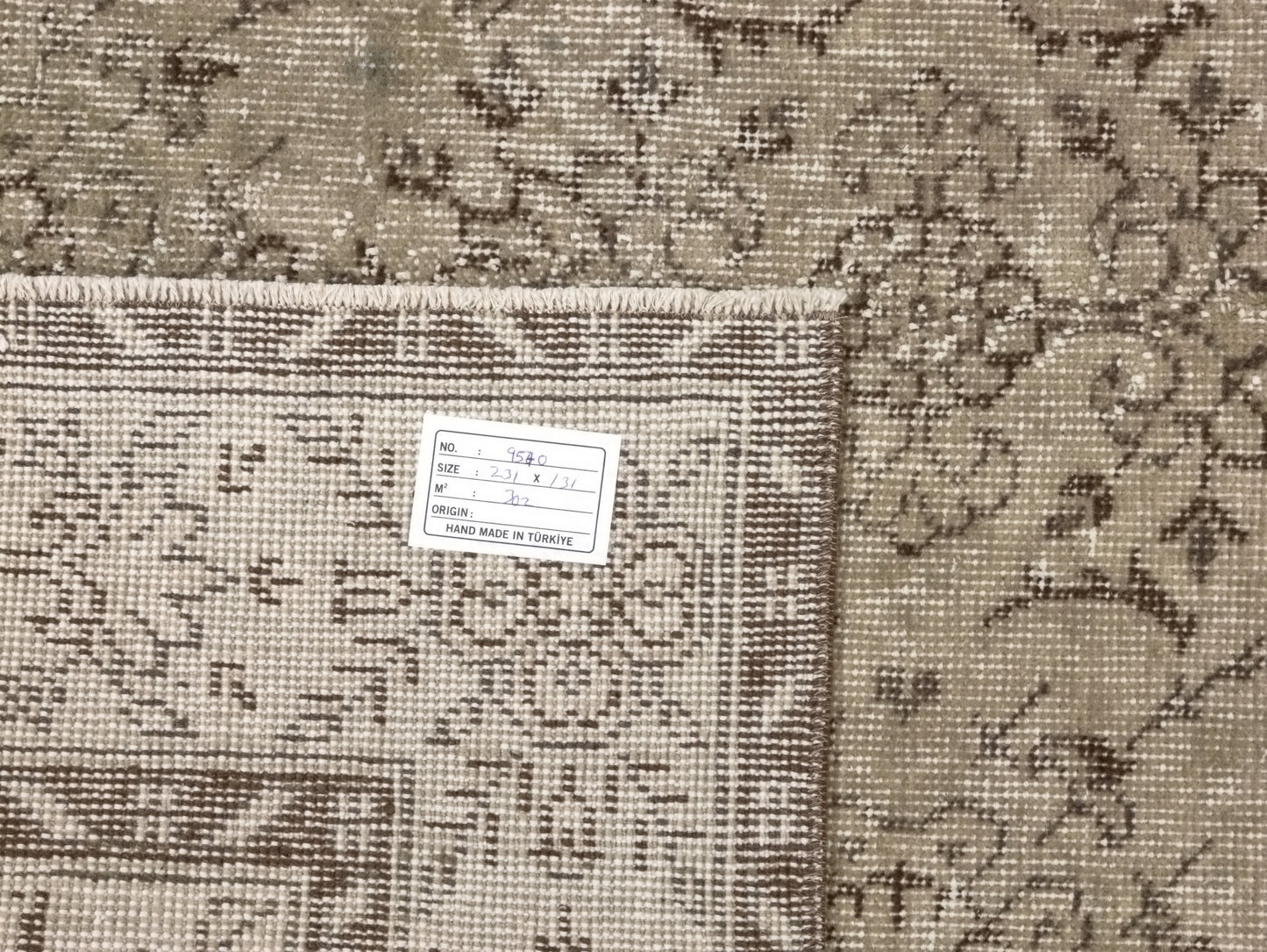 Area Rug 5x8, Turkish Vintage Rug, Oushak Carpet Rug, Neutral Handmade Rug, Living room rug, Turkey rug, Mid-Century Old Vintage Rug, 9570