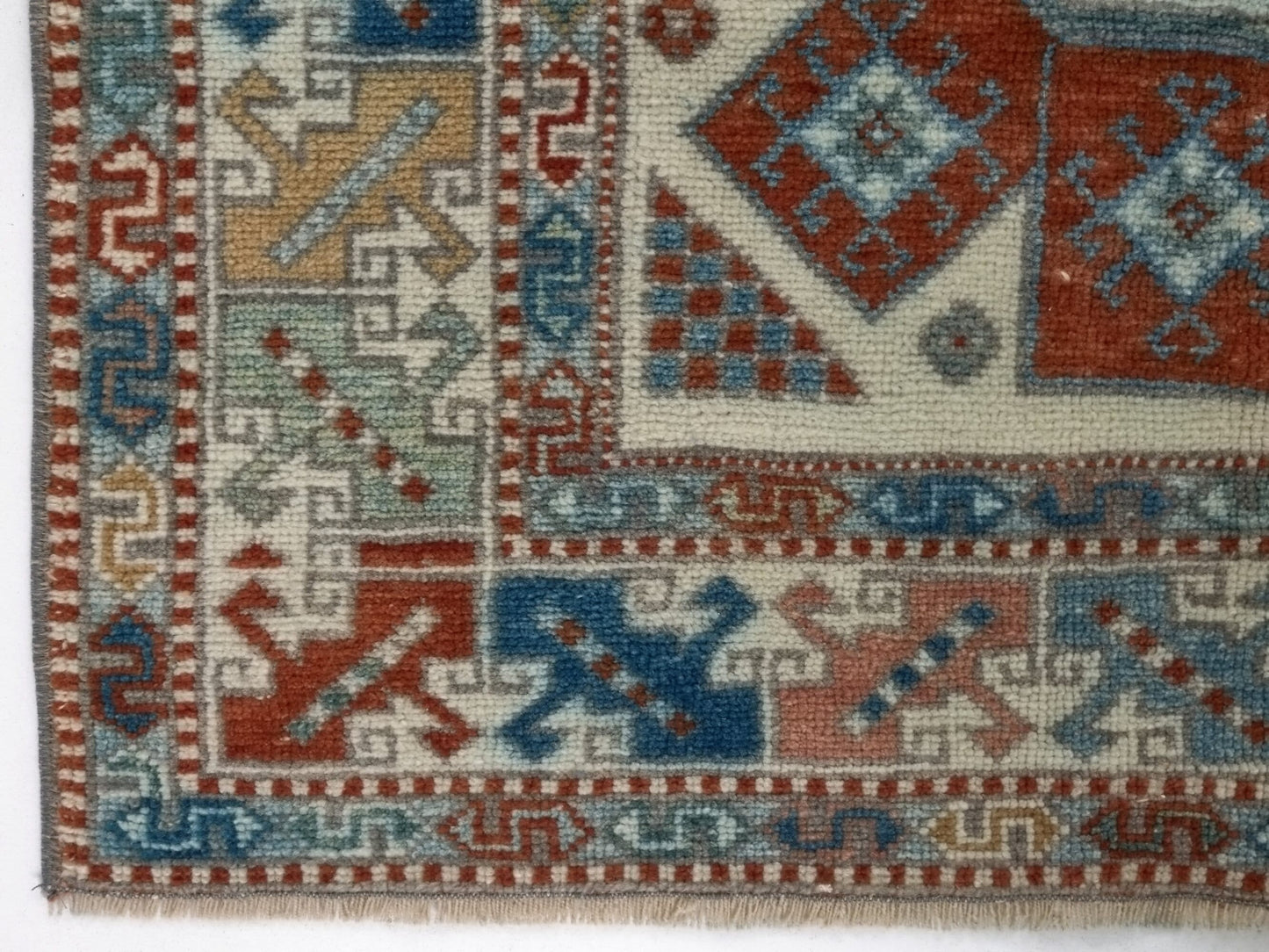 4x6 Area rug, Antique Handmade Vintage Rug, Anatolian Turkish Oushak Rug, Ethnic Neutral Rug, Tribal rug , Small Carpet Rug, 9452