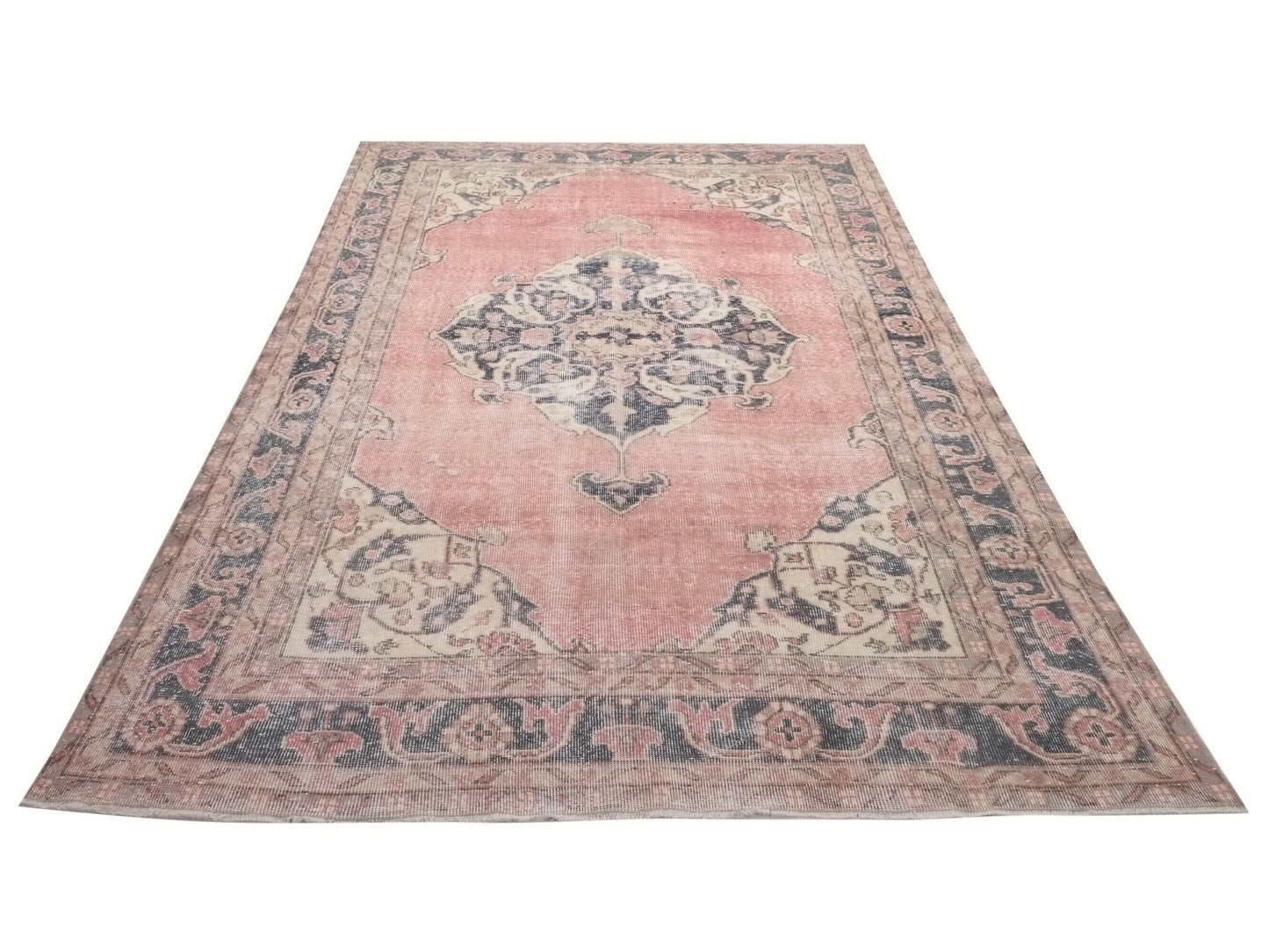 Area rug, Vintage Rug, Oushak Rug, Turkish Rug, Rug 6x10, Carpet rug, Handmade rug, Turkish Carpet,Turkey rug,Floor rug,Living room rug,9506