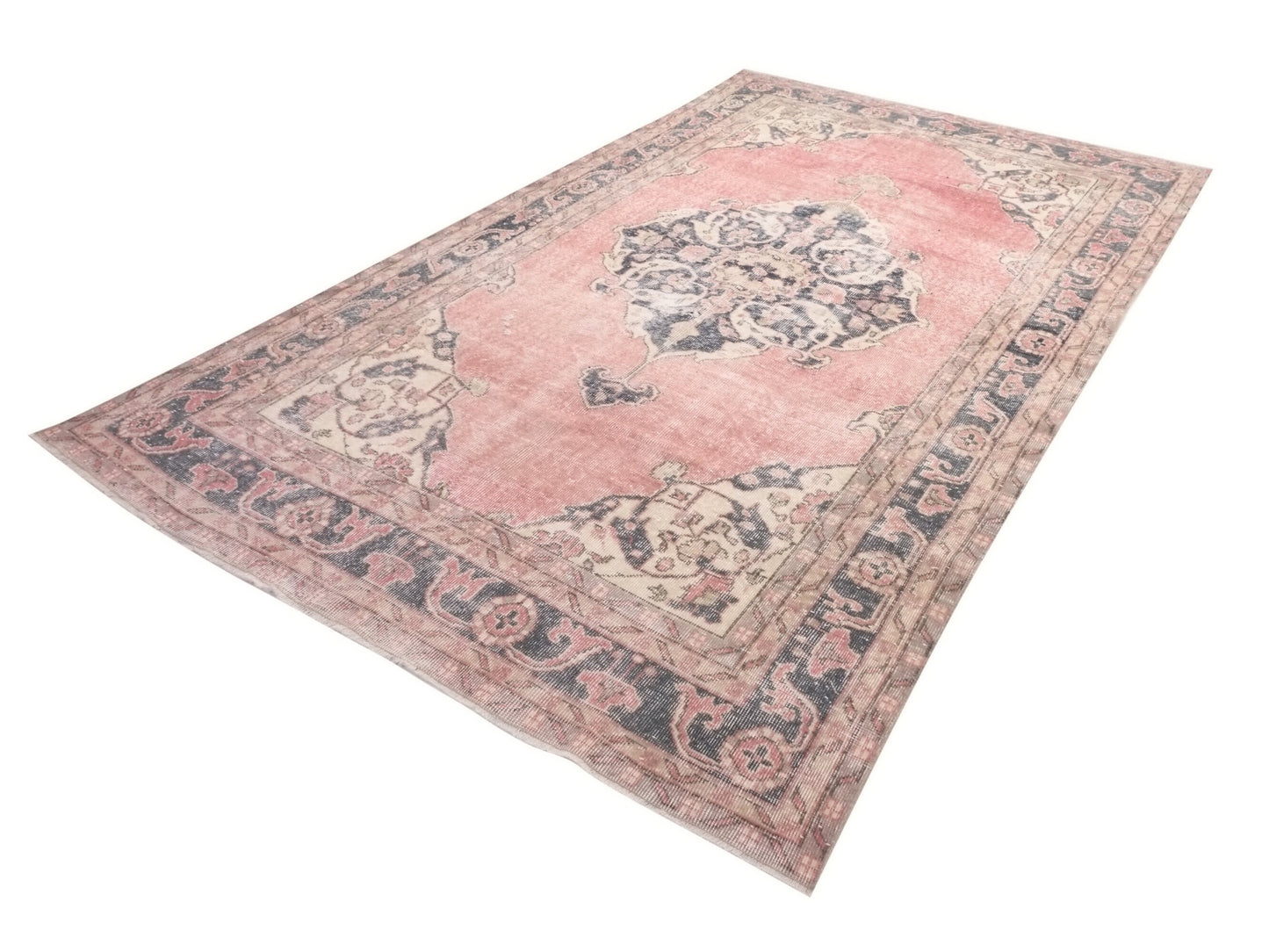 Area rug, Vintage Rug, Oushak Rug, Turkish Rug, Rug 6x10, Carpet rug, Handmade rug, Turkish Carpet,Turkey rug,Floor rug,Living room rug,9506